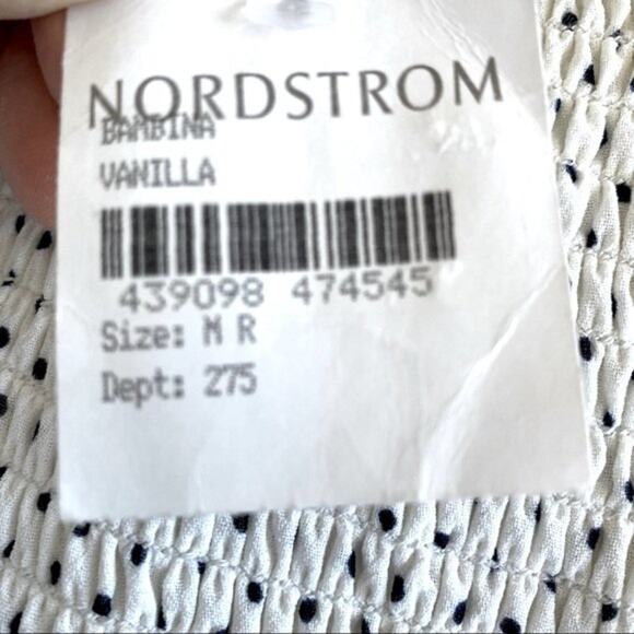 NWT Reformation Bambina Polka Dot Square Neck Mini Dress Size M - Picture 11 of 15